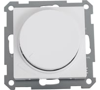 Светорегулятор Systeme Electric (Schneider Electric) ATLASDESIGN диммер поворотно-нажимной, LED, RC, 400Вт, механизм, белый ATN000123 8 шт 13606486274320