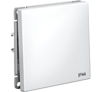 1-клавишный переключатель Systeme Electric ARTGALLERY IP44, 10АХ, механизм, быстрозажим. клем., БЕЛЫЙ GAL440161S 10 шт 4690201040309