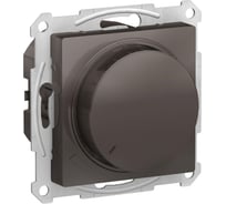 Светорегулятор Systeme Electric (Schneider Electric) Atlasdesign диммер поворотно-нажимной, led, rc, 400вт, механизм, мокко ATN000623 8 шт 13606486274375