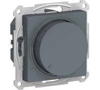 Светорегулятор Systeme Electric (Schneider Electric) Atlasdesign диммер поворотно-нажимной, led, rc, 400вт, механизм, грифель ATN000723 8 шт 13606486274382