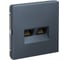 Розетка двойная компьютерная Systeme Electric ARTGALLERY RJ45+RJ45, кат. 5е, механизм, ГРИФЕЛЬ GAL000785 5 шт 4690201045021 1