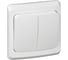 Выключатель 2-клавишный Systeme Electric (Schneider Electric) СП Этюд 10А IP20 бел. BC10-002B 20 шт 4607098940049 2