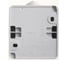 Выключатель 1-клавишный с подсветкой Systeme Electric (Schneider Electric) Lexel Этюд Серый, IP44, наружный BA10-045C 14 шт 4607098942548 4
