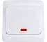 Выключатель 1-клавишный Systeme Electric (Schneider Electric) СП Этюд 10А IP20 с индик. бел. BC10-005B 20 шт 4607098940124 1