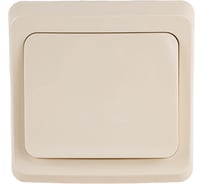 Выключатель 1-клавишный Systeme Electric (Schneider Electric) СП Этюд 10А IP20 крем. BC10-001K 20 шт 4607098940780