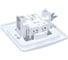 Выключатель 1-клавишный Systeme Electric (Schneider Electric) СП Этюд 10А бел. SchE BC10-001B 20 шт 4607098940025 4