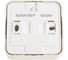 2-клавишный выключатель Systeme Electric (Schneider Electric) BLANCA о/у, 10А, 250B, молочный BLNVA105012 15 шт 13606481196290 3