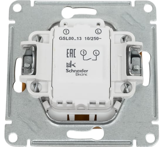 1-клавишный выключатель с подсветкой Systeme Electric (Schneider Electric) GLOSSA сх.1а, 10АХ, дерево дуб GSL000513 20 шт 13606480659277