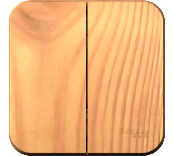 2-клавишный выключатель Systeme Electric (Schneider Electric) BLANCA о/у, 10А, 250B, ясень BLNVA105015 15 шт 13606481196559 1