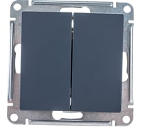 2-клавишный выключатель Systeme Electric (Schneider Electric) ATLASDESIGN сх.5, 10АХ, грифель ATN000751 10 шт 13606489702486