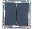 2-клавишный выключатель Systeme Electric (Schneider Electric) ATLASDESIGN сх.5, 10АХ, грифель ATN000751 10 шт 13606489702486 1