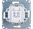 2-клавишный выключатель Systeme Electric (Schneider Electric) GLOSSA сх.5, 10АХ, титан GSL000451 20 шт 13606480658812 3