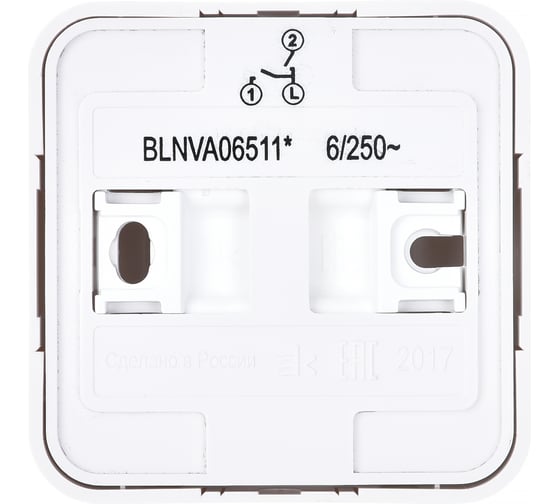 2-клавишный выключатель с подсветкой Systeme Electric (Schneider Electric) BLANCA о/у, 6А,250B,молочный BLNVA065112 15 шт 13606481196269