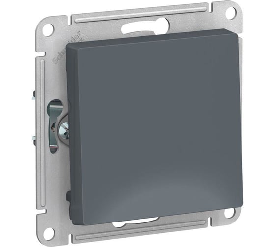 1-клавишный выключатель Systeme Electric (Schneider Electric) ATLASDESIGN сх.1, 10АХ, грифель ATN000711 10 шт 13606489702318 1