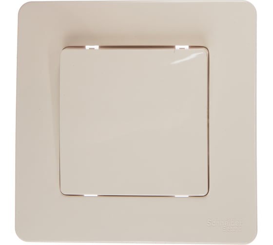 1-клавишный выключатель Systeme Electric (Schneider Electric) BLANCA с/у, cх.1 , 10А, 250B, молочный BLNVS010102 10 шт 13606481194777 1