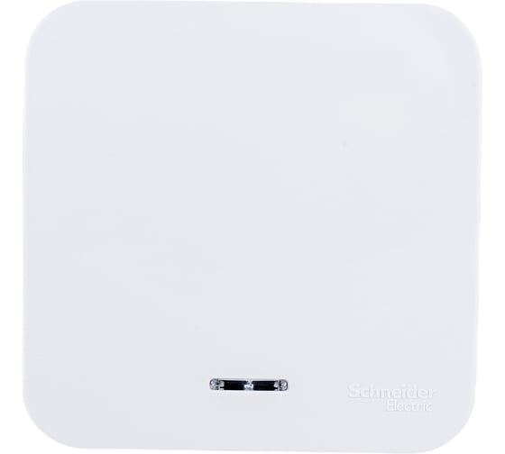 1-клавишный выключатель с подсветкой Systeme Electric (Schneider Electric) BLANCA о/у, cх.1, 6А, 250В, белый BLNVA061111 15 шт 13606481195941 1