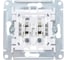 2-клавишный выключатель Systeme Electric (Schneider Electric) ATLASDESIGN сх.5, 10АХ, алюминий ATN000351 10 шт 13606489584044 5