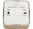 2-клавишный выключатель Systeme Electric (Schneider Electric) BLANCA о/у, 10А, 250B, титан BLNVA105014 15 шт 13606481332599 3