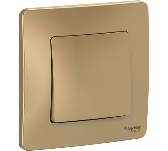 Выключатель 1-клавишный Systeme Electric (Schneider Electric) Blanca внутренний Титан, 10А, 250B SE BLNVS010104 10 шт 13606481195255 1