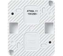 1-клавишный выключатель Systeme Electric (Schneider Electric) AtlasDesign PROFI IP54 о/у, 10 АХ, белый ATN540111 12 шт 13606481094671