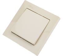 Выключатель 1-клавишный Systeme Electric (Schneider Electric) AtlasDesign Беж, сх.1, 10АХ, в сборе SE ATN000212 15 шт 13606489583467