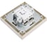 Выключатель 1-клавишный Systeme Electric (Schneider Electric) AtlasDesign Беж, сх.1, 10АХ, в сборе SE ATN000212 15 шт 13606489583467 4