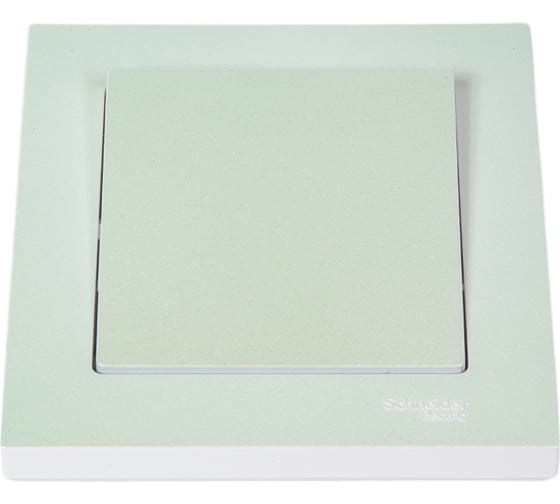 Выключатель 1-клавишный Systeme Electric (Schneider Electric) AtlasDesign Жемчуг, сх.1, 10АХ, в сборе SE ATN000412 10 шт 13606489584242 1