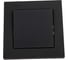 Выключатель 1-клавишный Systeme Electric (Schneider Electric) AtlasDesign Карбон, сх.1, 10АХ, в сборе SE ATN001012 5 шт 13606489703285 2