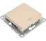 Выключатель 1-клавишный Systeme Electric Atlasdesign песочный, с подсв., сх.6а, 10ах ATN001213 5 шт 13606485819935 2
