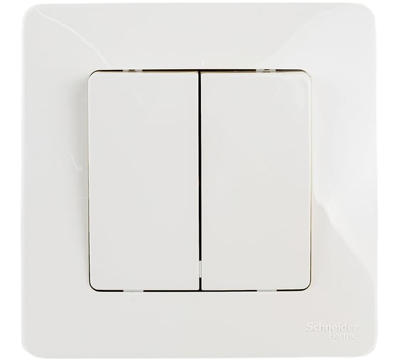 Выключатель 2-клавишный Systeme Electric (Schneider Electric) СП Blanca 10А IP20 сх. 5 250В беж. BLNVS010507 10 шт 13606489775992 1