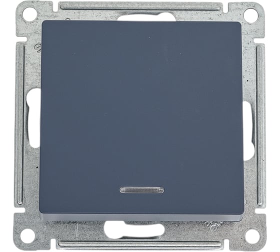 Выключатель 1-клавишный с подсветкой Systeme Electric (Schneider Electric) AtlasDesign Грифель SE ATN000713 10 шт 13606489702332 1