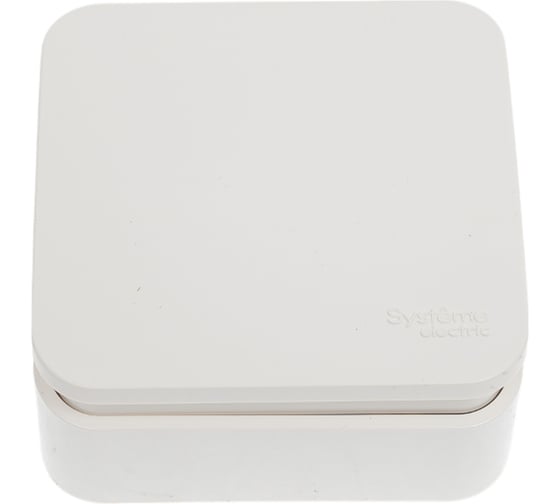 Выключатель 1-клавишный Systeme Electric (Schneider Electric) Blanca наружный Молочный, 10А SE BLNVA101012 15 шт 13606481196276 1