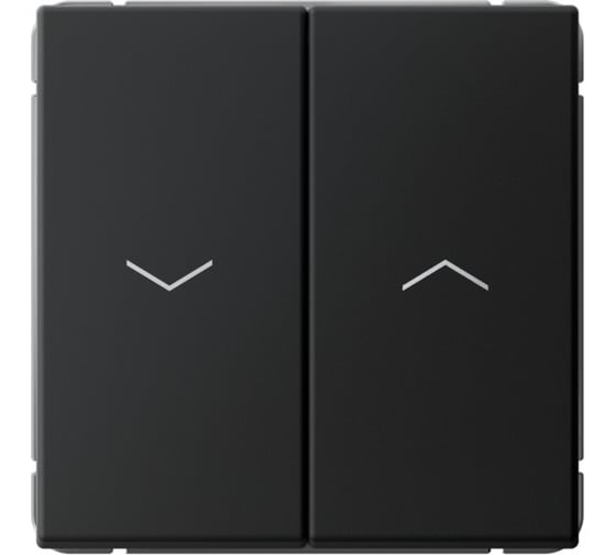 Выключатель 2-клавишный Systeme Electric ArtGallery Карбон, для жалюзи, 2х сх.4, 10А, механизм GAL001019 5 шт 4690201034193 1