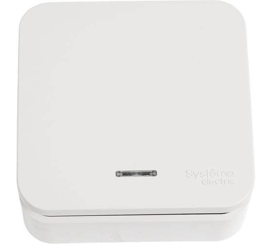 Выключатель 1-клавишный с подсветкой Systeme Electric (Schneider Electric) Blanca наружный, Бел, 6А, 250В SE BLNVA061121 15 шт 13606481198010 1