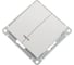 2-клавишный выключатель с подсветкой Systeme Electric (Schneider Electric) W59 10ах, механизм, белый VS510-251-1-86 10 шт 13606485438372 2