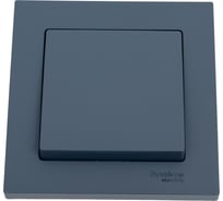 Выключатель 1-клавишный Systeme Electric (Schneider Electric) AtlasDesign Грифель, сх.1, 10АХ, в сборе SE ATN000712 10 шт 13606489702325