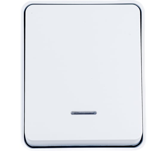 1-клавишный выключатель с подсветкой Systeme Electric (Schneider Electric) AtlasDesign PROFI IP54 о/у, 10 АХ ATN540113 12 шт 13606481094688 1