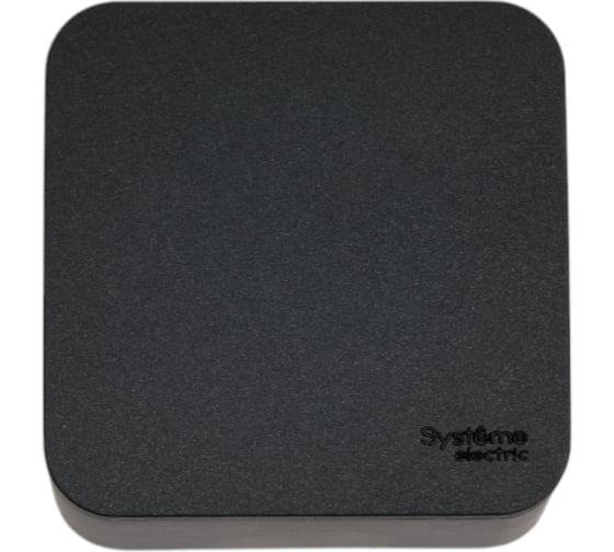 Выключатель 1-клавишный Systeme Electric (Schneider Electric) Blanca наружный Антрацит, SE BLNCA101016 15 шт 13606481197099 1