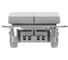 2-клавишный выключатель Systeme Electric (Schneider Electric) AtlasDesign Aqua IP44, сх.5, 10АХ, механизм, белый ATN440151 20 шт 13606481041811 3
