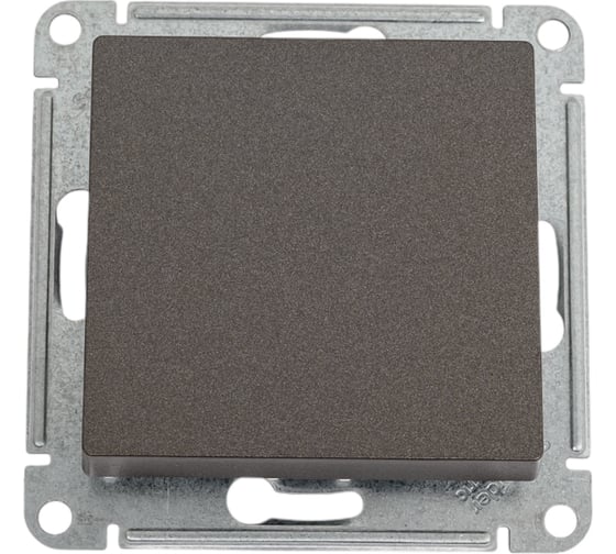 Выключатель 1-клавишный Systeme Electric Atlasdesign мокко, 2-полюсный, 10а, механизм ATN000621 5 шт 4690201023425 1