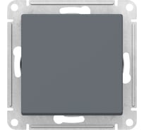 Выключатель 1-клавишный Systeme Electric Atlasdesign грифель, 2-полюсный, 10а, механизм ATN000721 5 шт 4690201023449