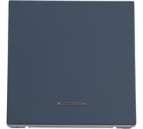 Выключатель 1-клавишный Systeme Electric ArtGallery Грифель, с подсветкой, сх.1а, 10АХ, механизм GAL000713 10 шт 4690201033929