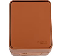 1-клавишный выключатель Systeme Electric ATLASDESIGN PROFI IP54 о/у, сх.1, 10А, терракотовый ATN547015 12 шт 4690201045663