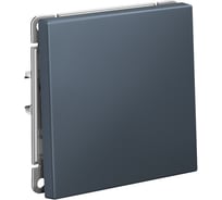 Выключатель 1-клавишный Systeme Electric ArtGallery Грифель, кнопочный, 10А, механизм GAL000715 5 шт 4690201029526