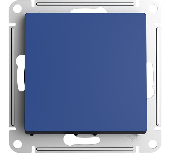 Выключатель 1-клавишный Systeme Electric Atlasdesign аквамарин, 2-полюсн, 10а, механизм ATN001121 5 шт 4690201023524 1