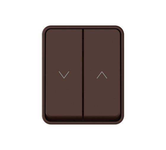 2-клавишный выключатель Systeme Electric ATLASDESIGN PROFI IP54 о/у для жалюзи, сх.4, 10А, коричневый ATN546019 12 шт 4690201042532 1