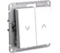 Выключатель 1-клавишный Systeme Electric AtlasDesign Лотос, 2-полюсный, 10А, мех ATN001319 5 шт 4690201026266 1