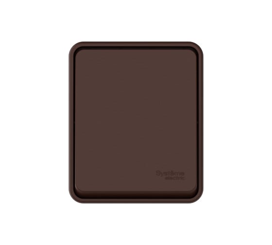 1-клавишный выключатель Systeme Electric ATLASDESIGN PROFI IP54 о/у, сх.1, 10А, коричневый ATN546015 12 шт 4690201042518 1