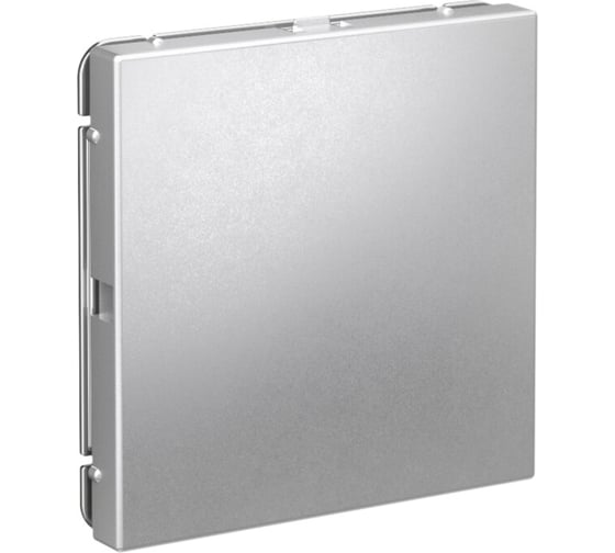 Заглушка без суппорта Systeme Electric ArtGallery алюминий для многопостовых рамок GAL000309 5 шт 4690201033639 1