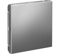 Заглушка без суппорта Systeme Electric ArtGallery Сталь для многопостовых рамок GAL000909 5 шт 4690201033714